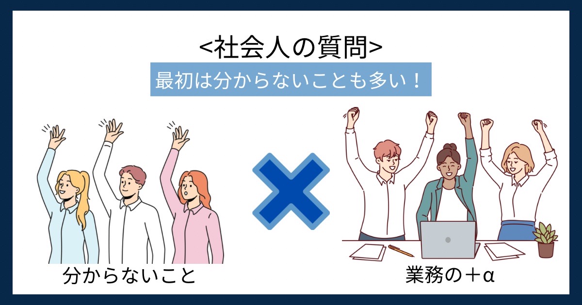 社会人の質問の画像