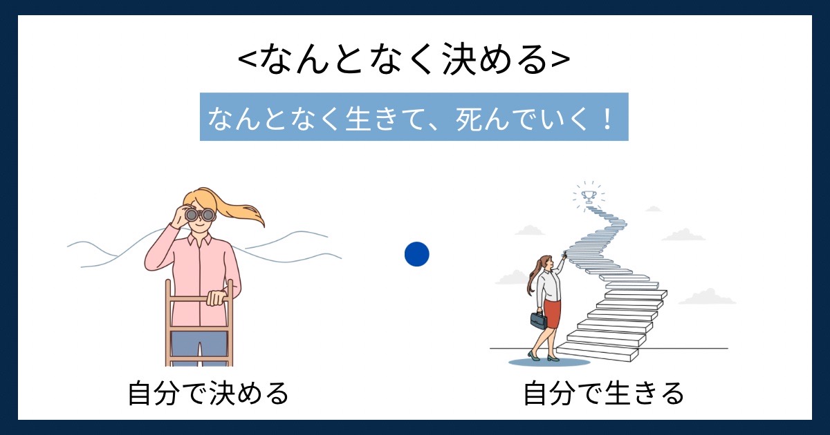 なんとなく決めるの画像