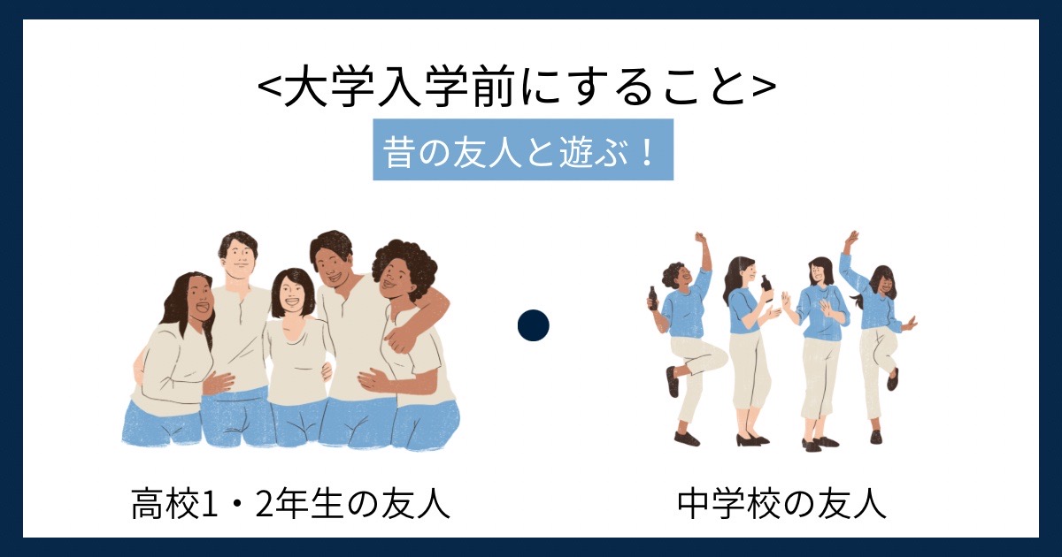 大学入学前にすることの画像