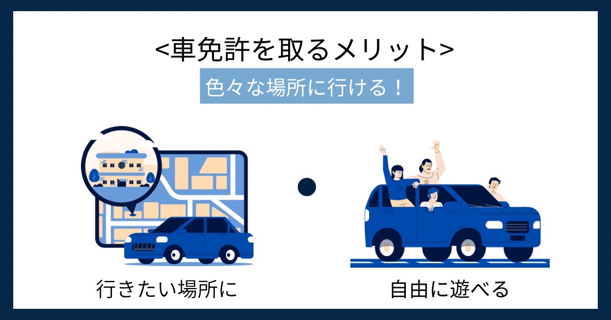 車を取るメリットの画像